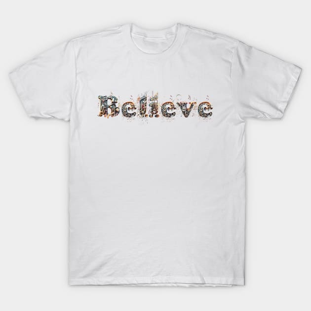 Believe in Music T-Shirt by Bhagyesh